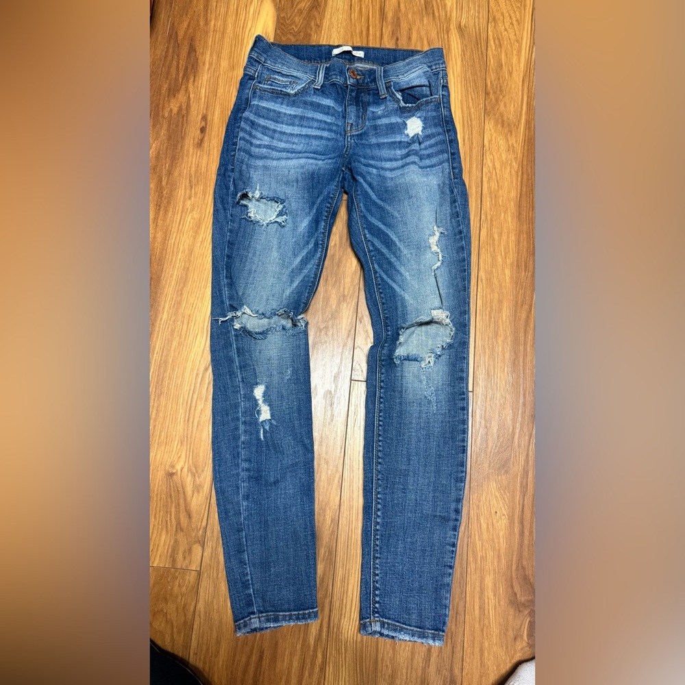 Daytrip lynx Skinny Distressed Jeans